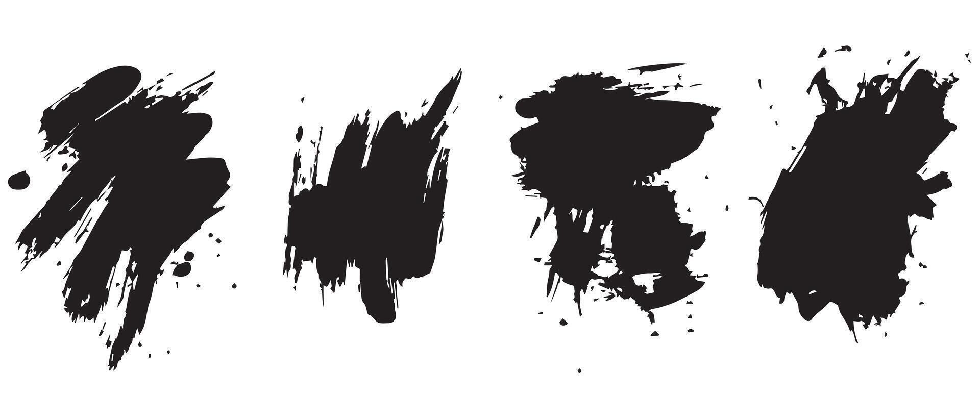 Ink Explosion Backgrounds in Black for Posters vector