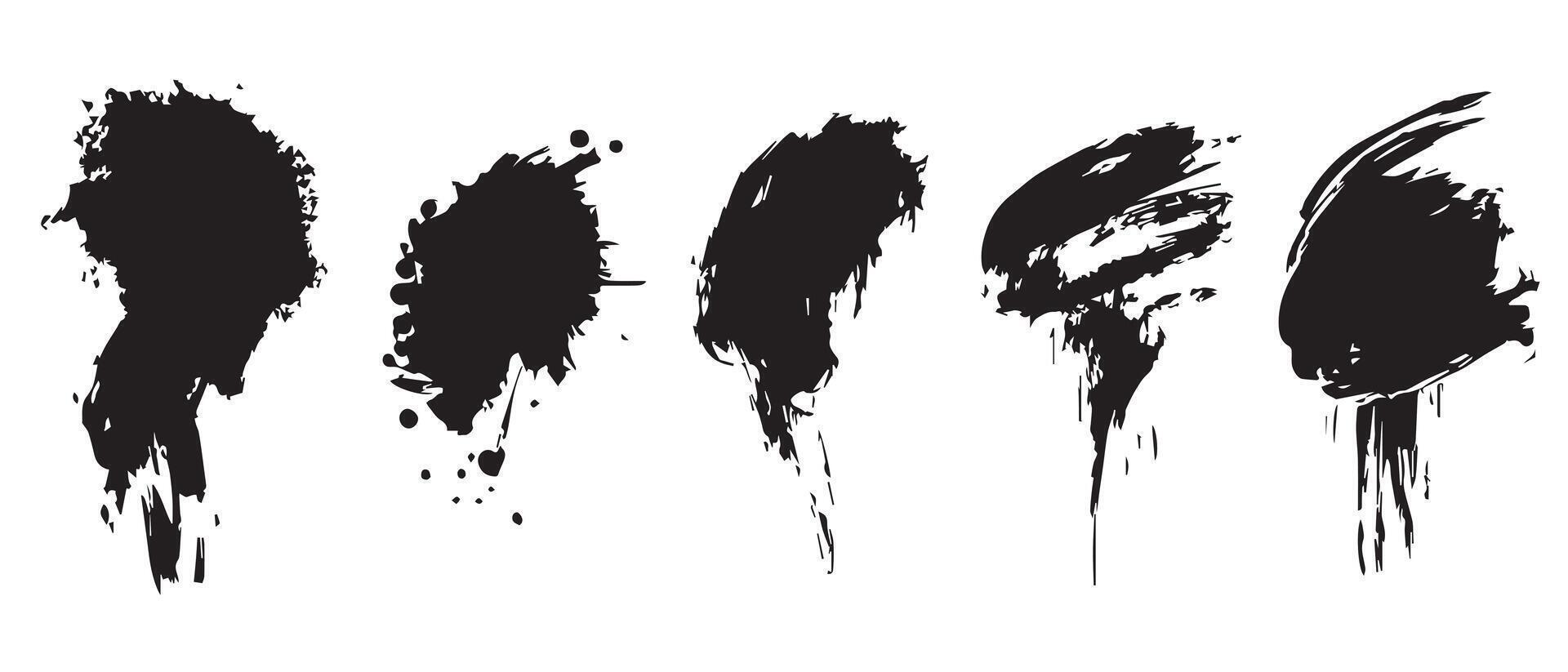 Aggressive Ink Splatter Backgrounds for High Energy vector