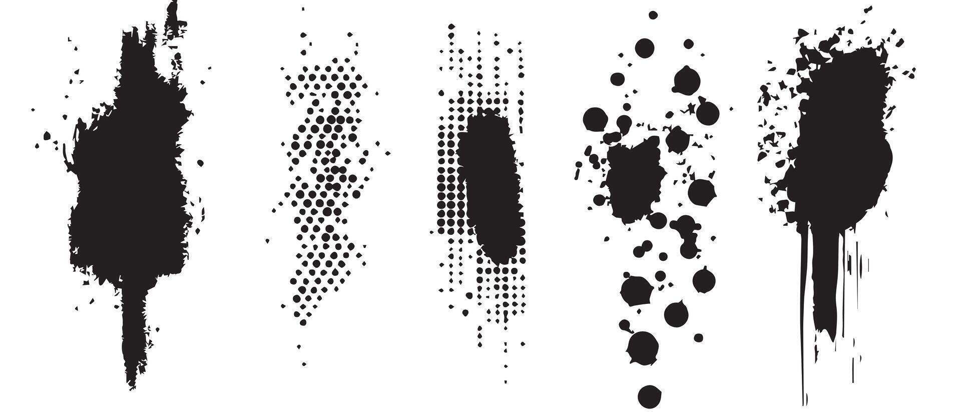 Subtle Ink Blots for Elegant Layouts vector