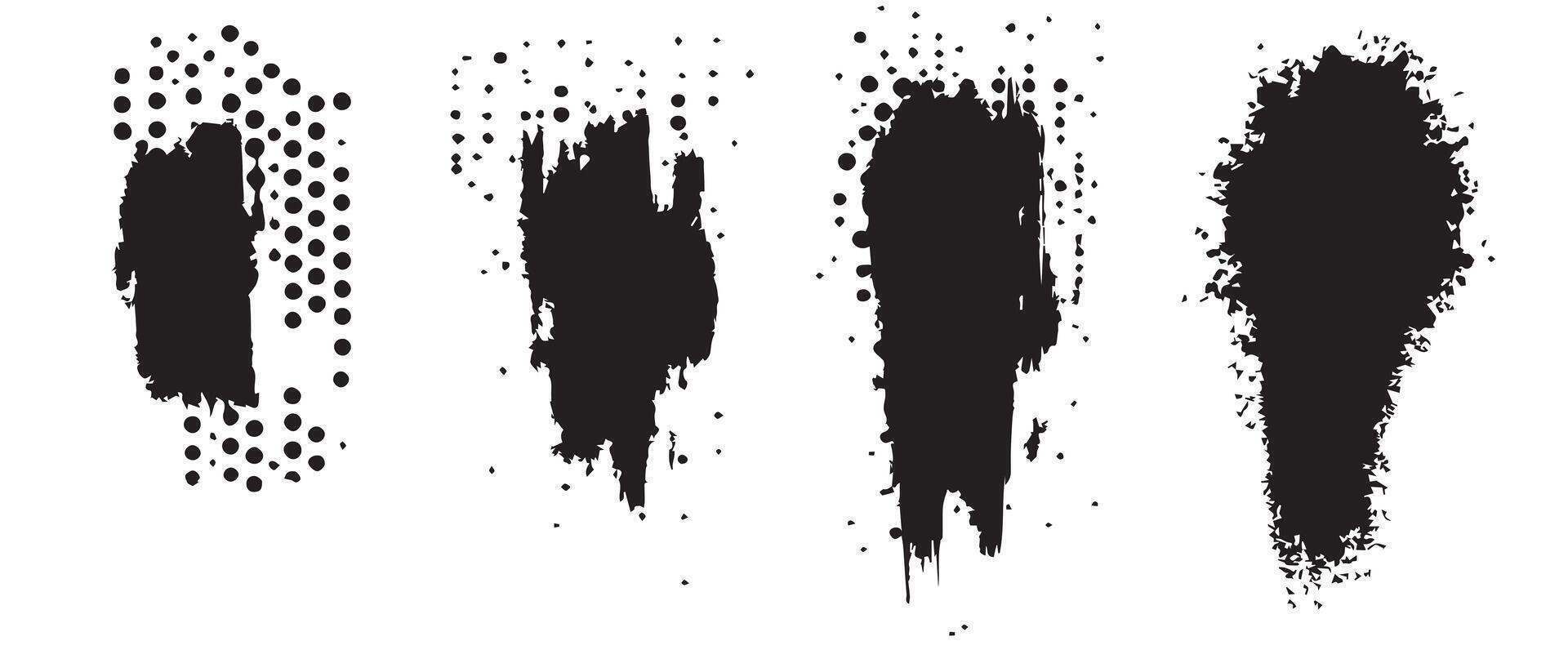 Ink Swirl Backgrounds in High Resolution vector
