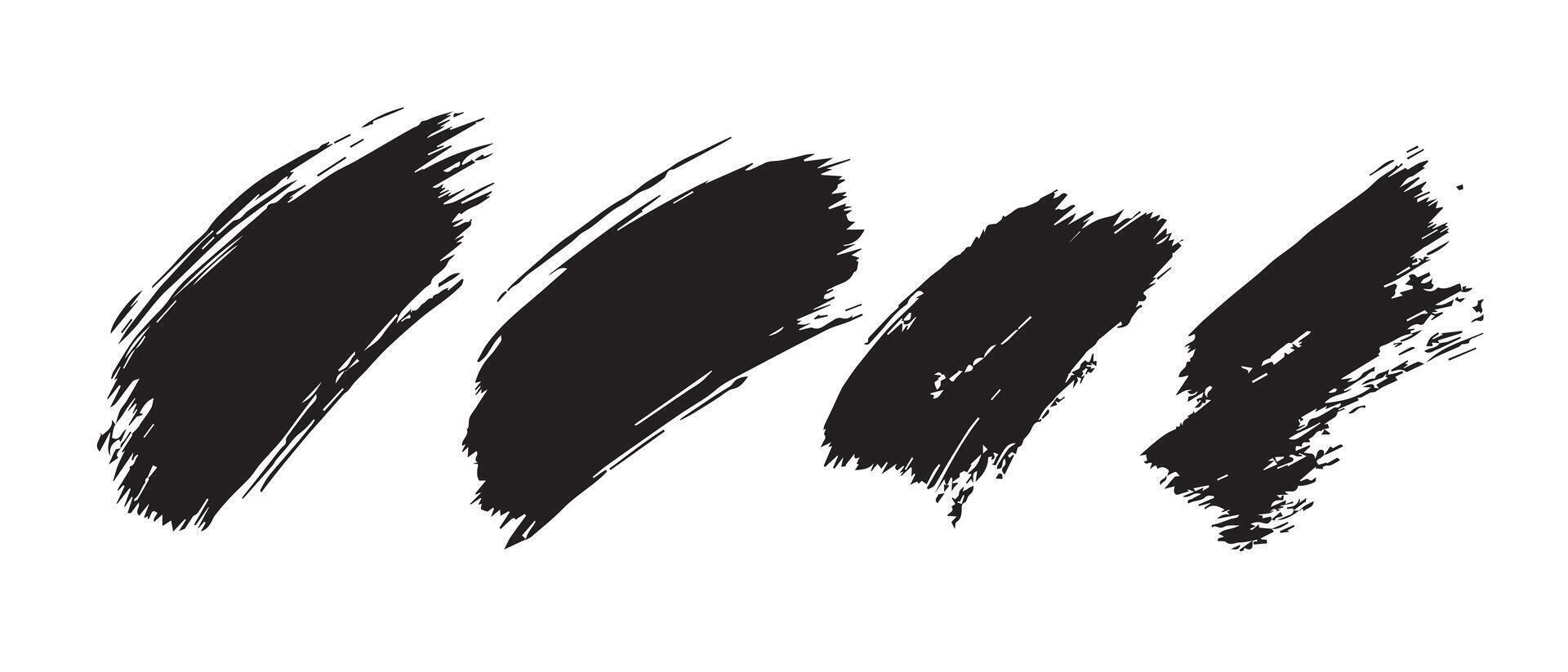 High-Resolution Black Ink Splatter Texture Background vector