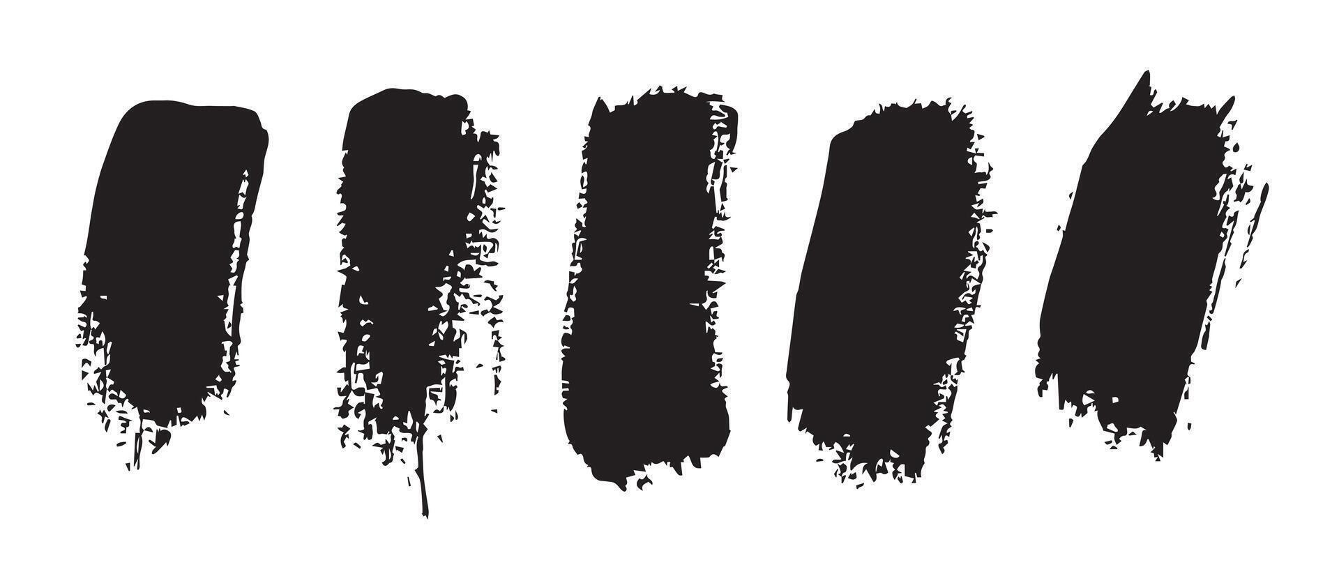 Black Ink Splatter Texture Background in High Resolution vector