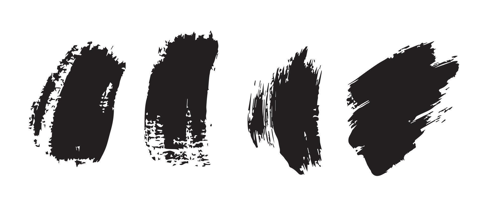 Dark Ink Splatter High-Resolution Surface vector
