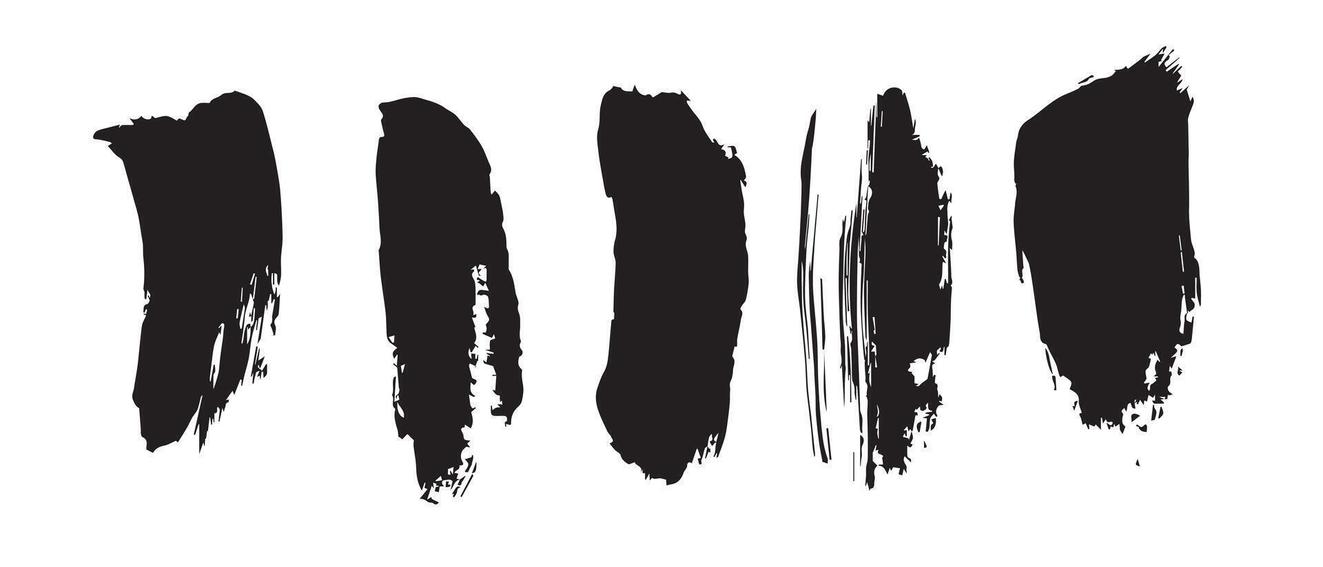 Abstract Black Ink Splatter High-Res Background vector
