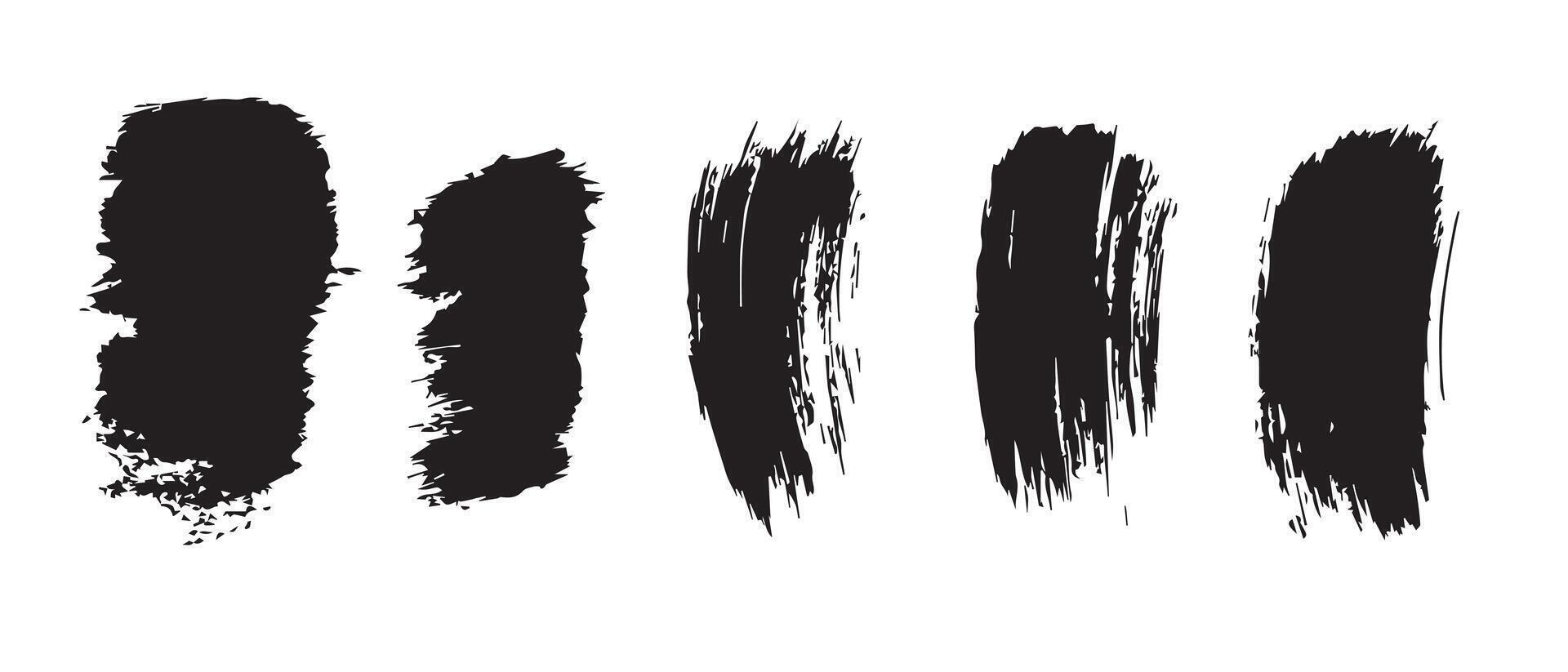 Black Ink Drip Splatter Texture in High Resolution vector