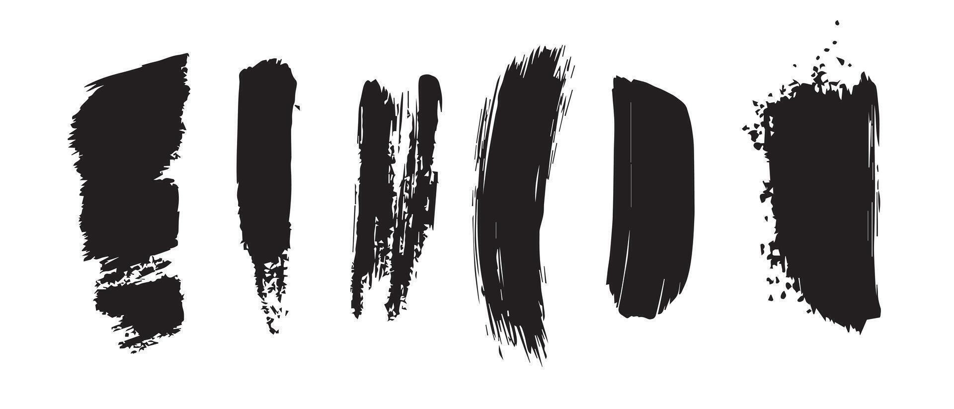 HD Black Ink Texture with Bold Splatter vector