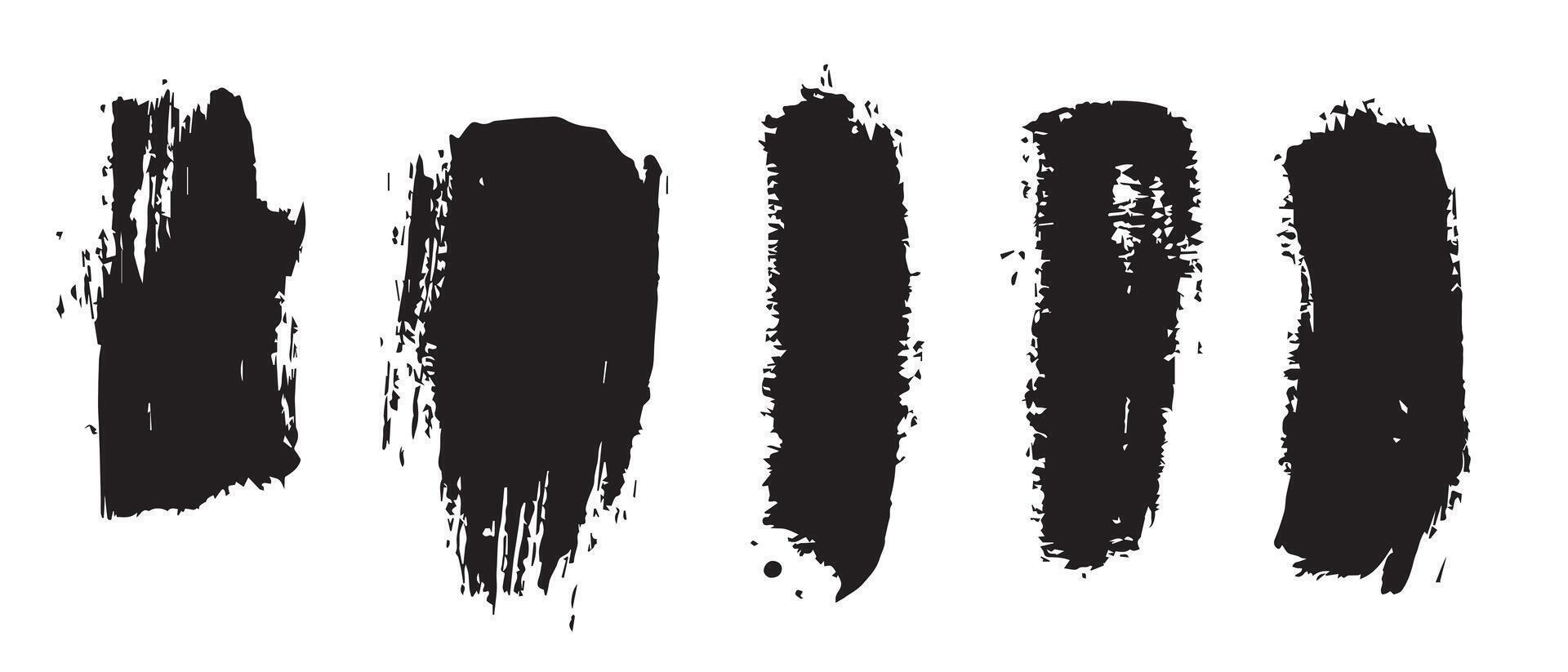 Monochrome Ink Splatter Texture Background vector