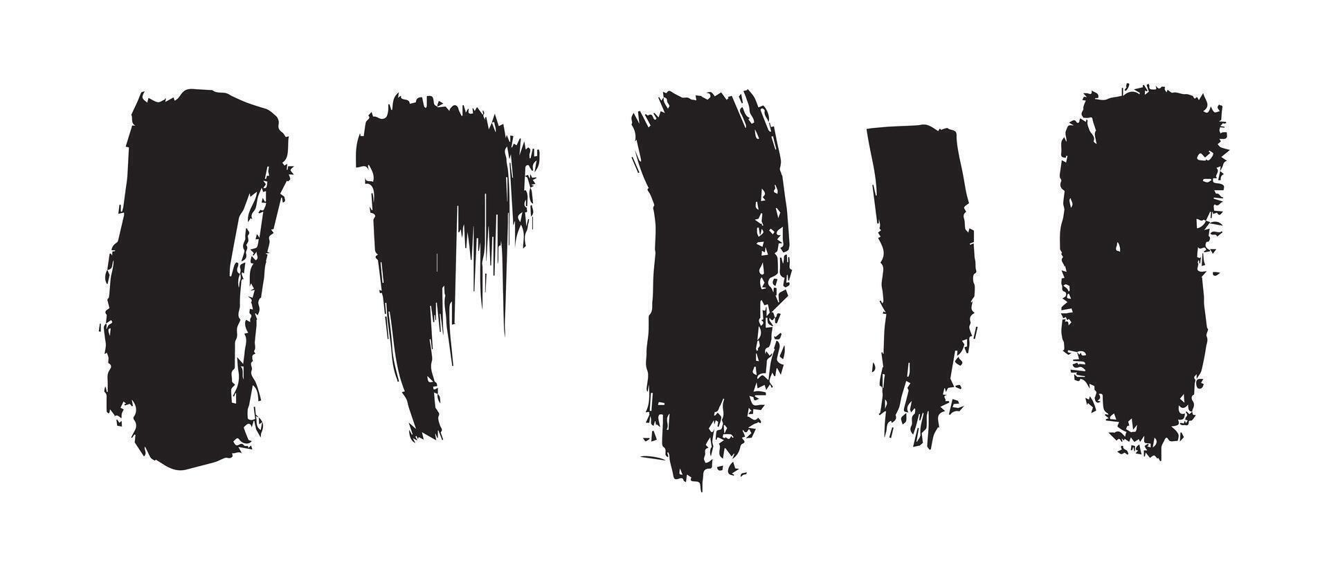 Black Ink Spray Splatter High-Res Surface vector