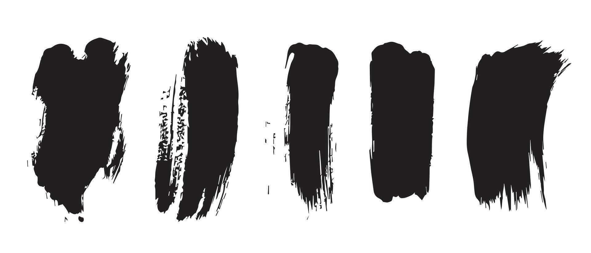 Freeform Ink Splatter Texture Background vector