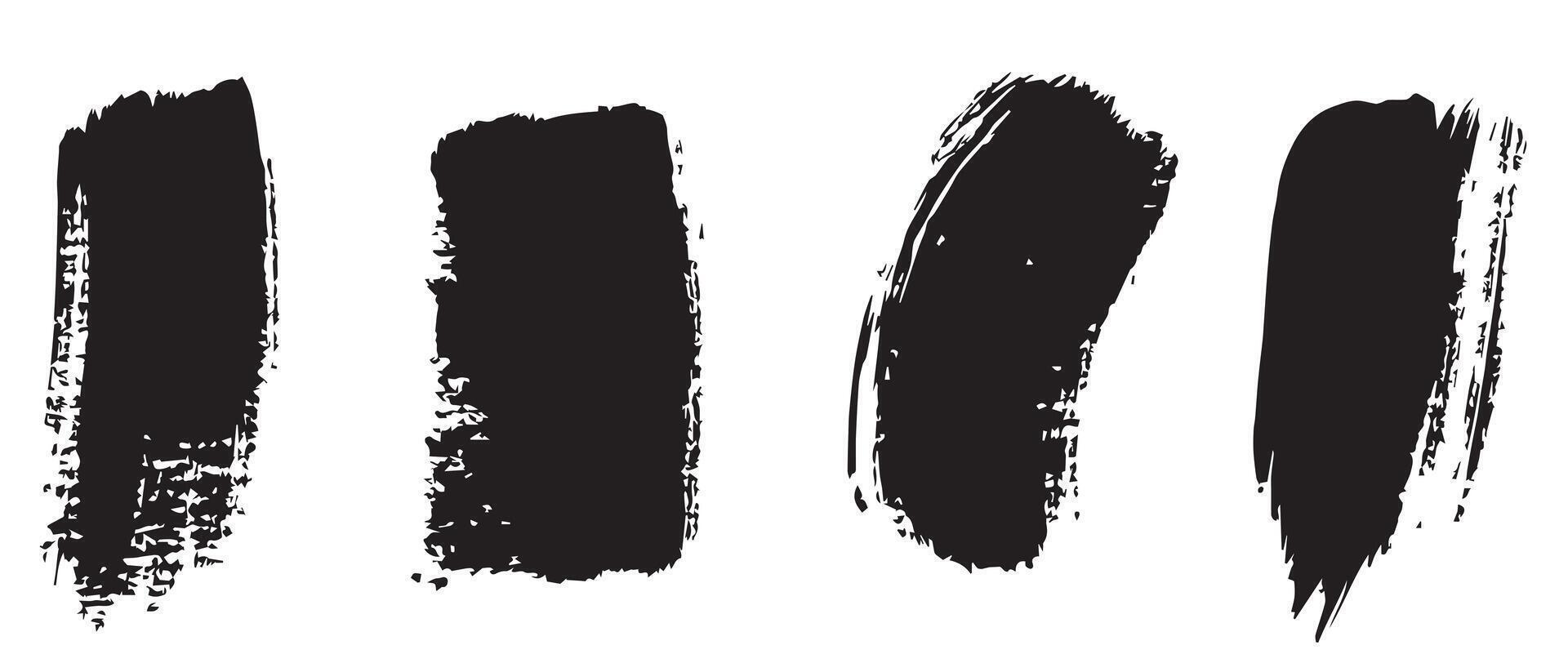 Splattered Black Ink High-Resolution Graphic vector