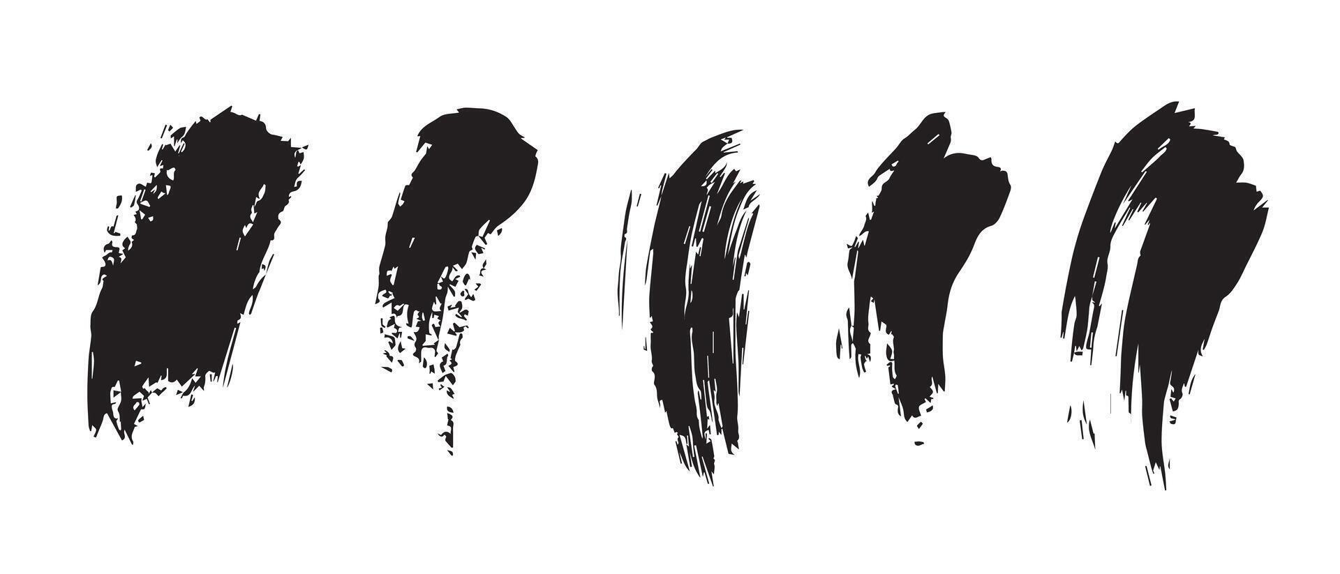 Wet Ink Splatter Texture in High Resolution vector