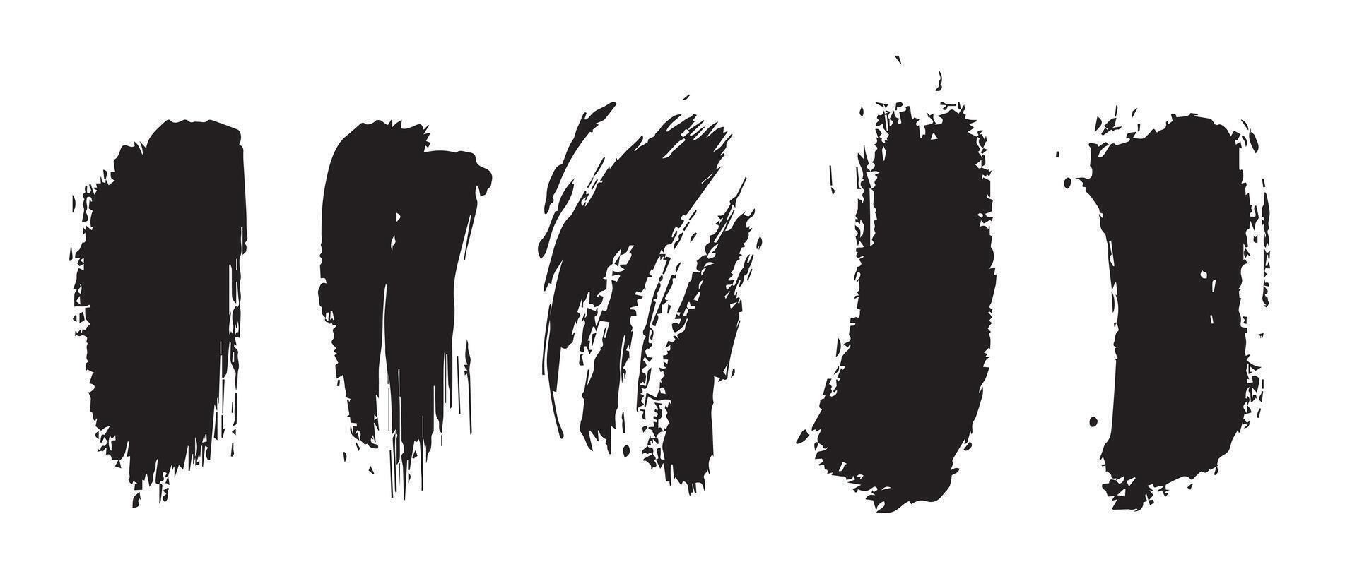 Expressive Ink Splotches Texture in HD vector