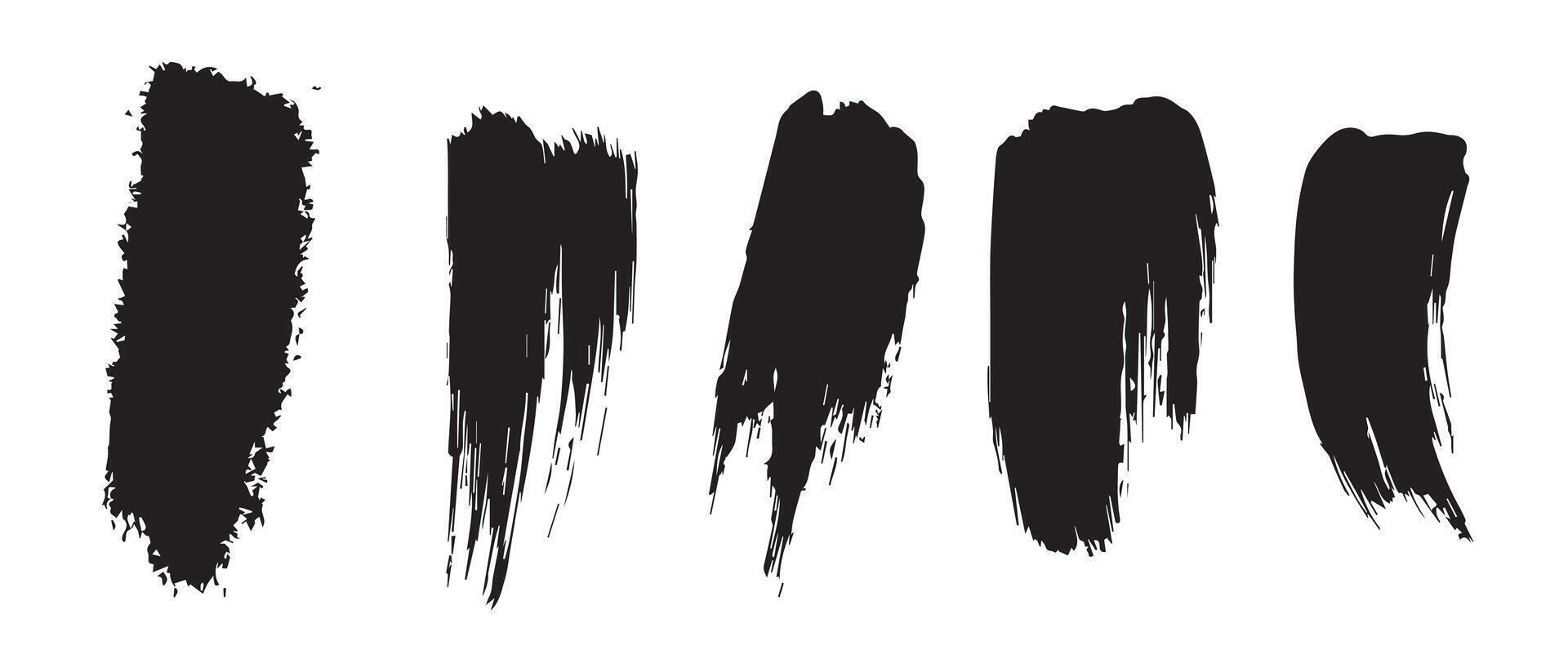Grungy High-Res Ink Splatter Art vector