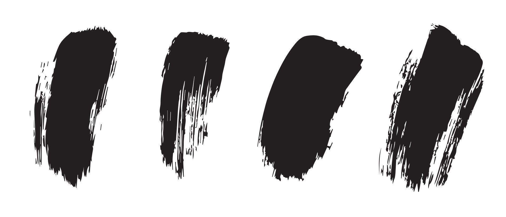 High-Detail Black Ink Splatter Graphic vector