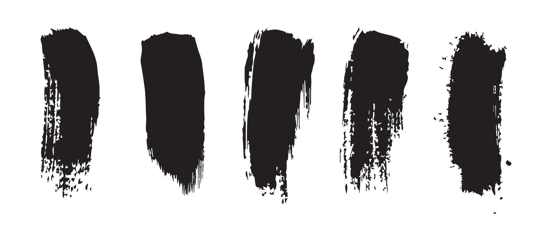 Abstract Ink Swirl and Splatter Texture vector