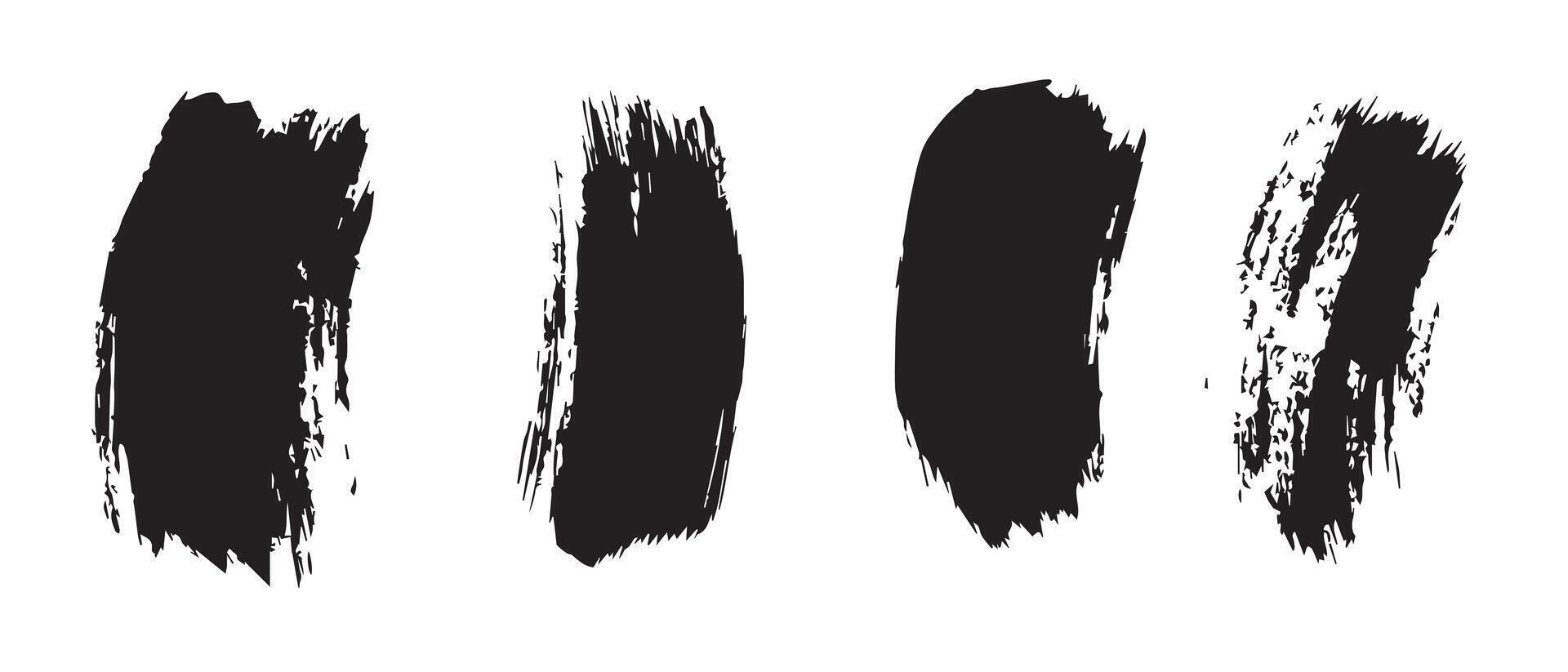 HD Texture of Black Ink Spray Pattern vector