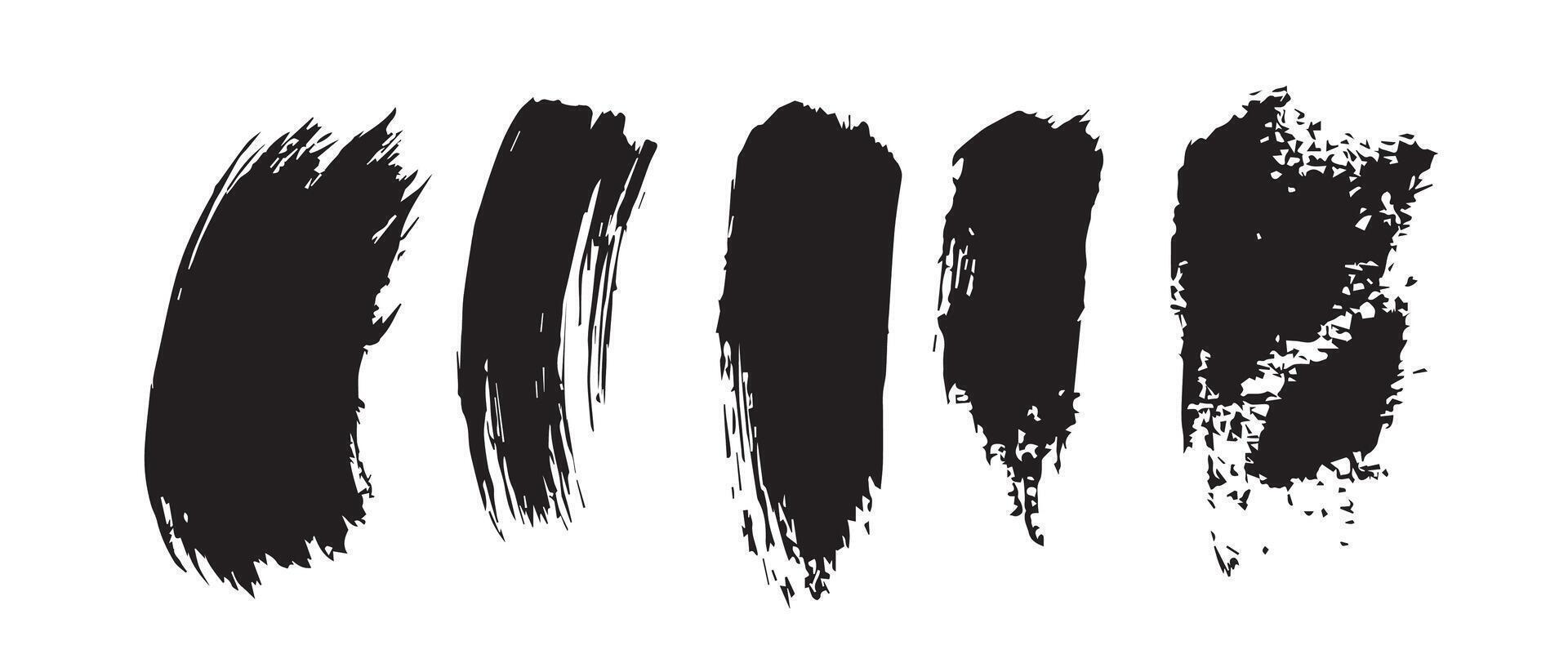 Splattered Ink Graphic Texture in HD vector