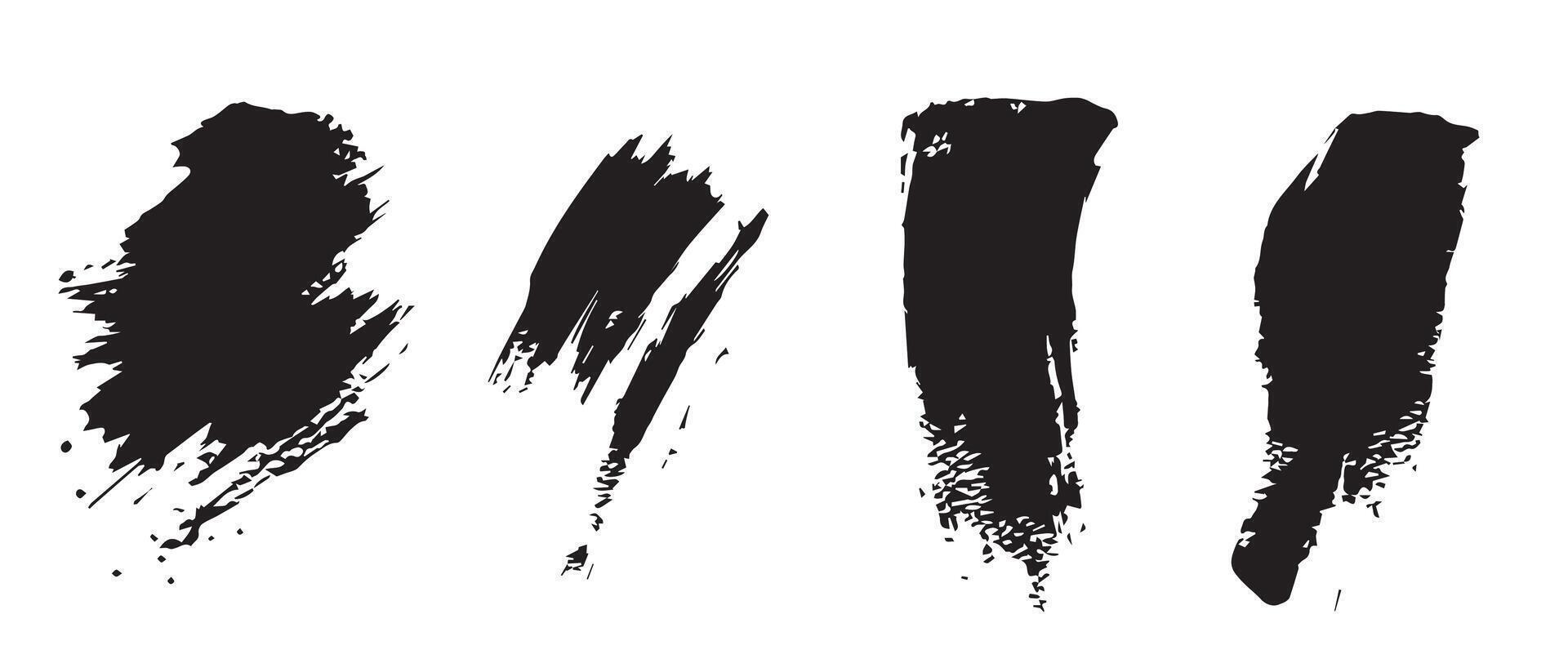 Rich Ink Stains and Splatters Texture vector