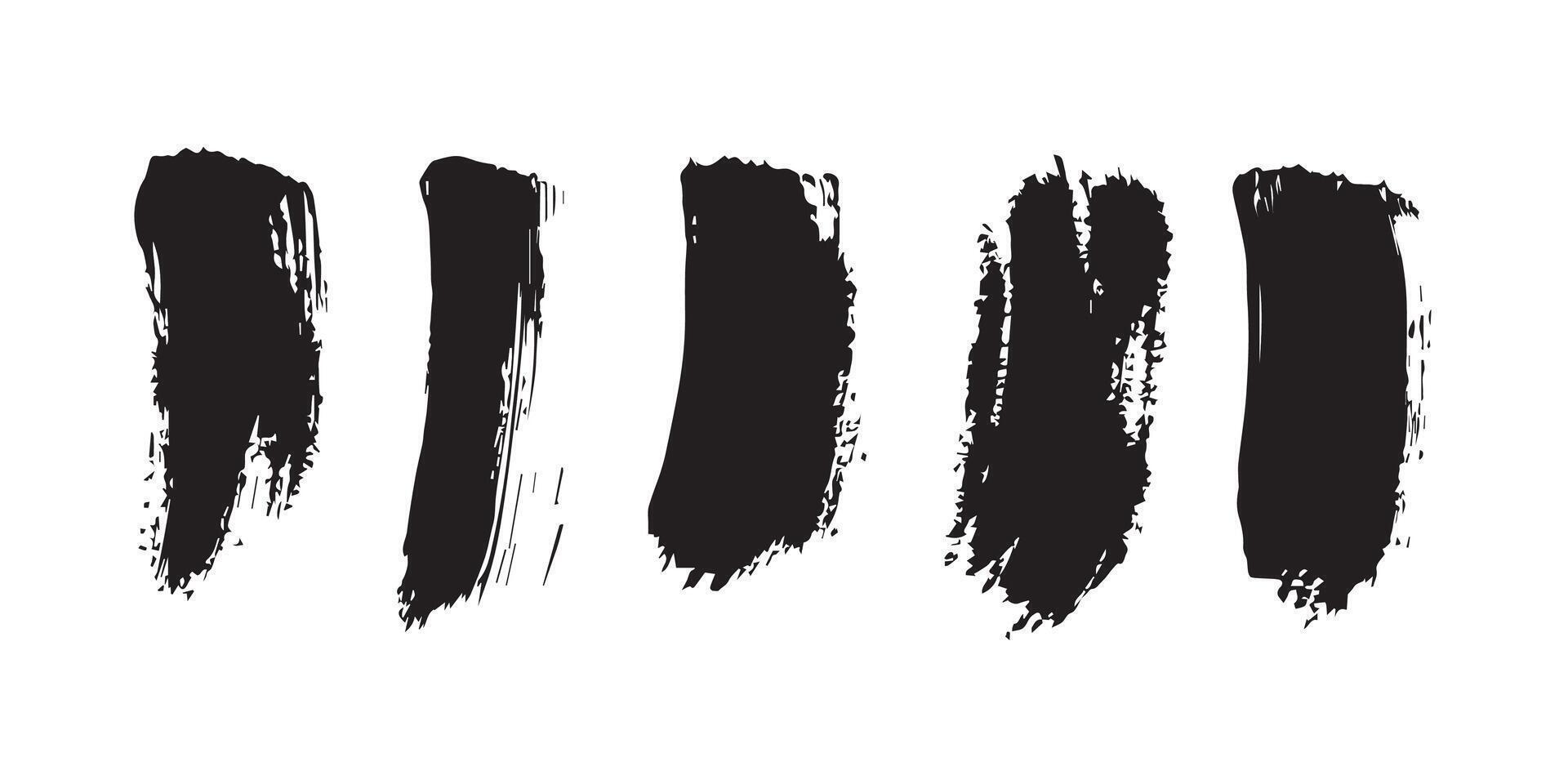 High-Def Background with Black Ink Splotches vector