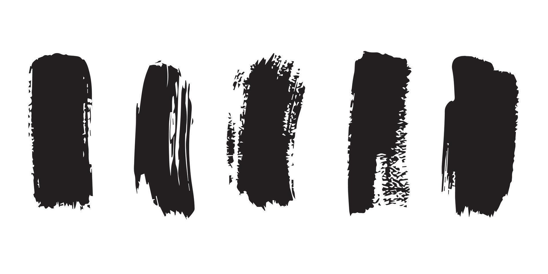 Black Ink Splat Background with Fine Detail vector