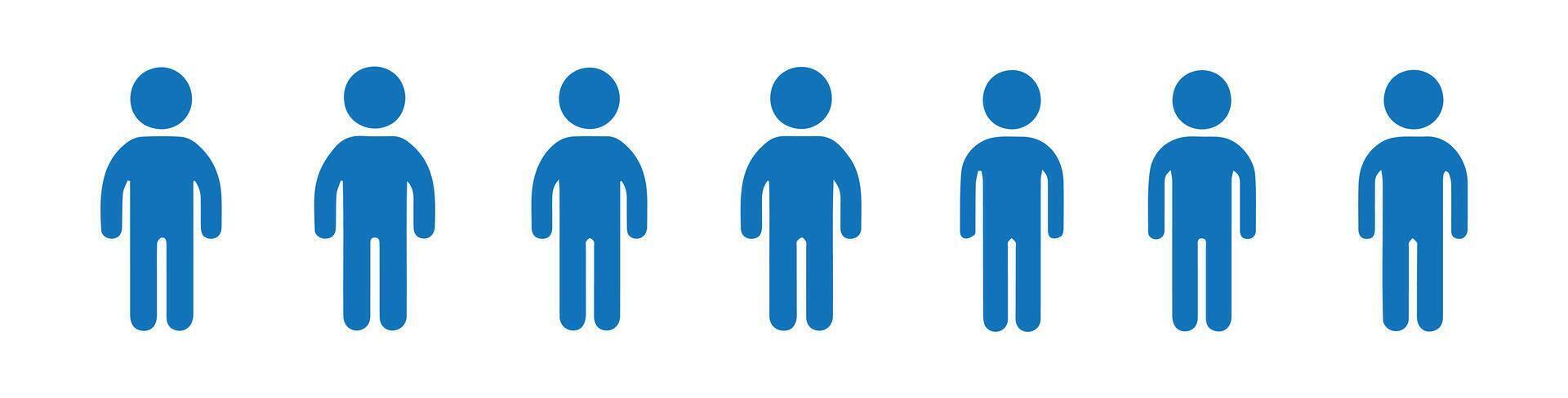 Corporate People Set in Silhouette Style vector