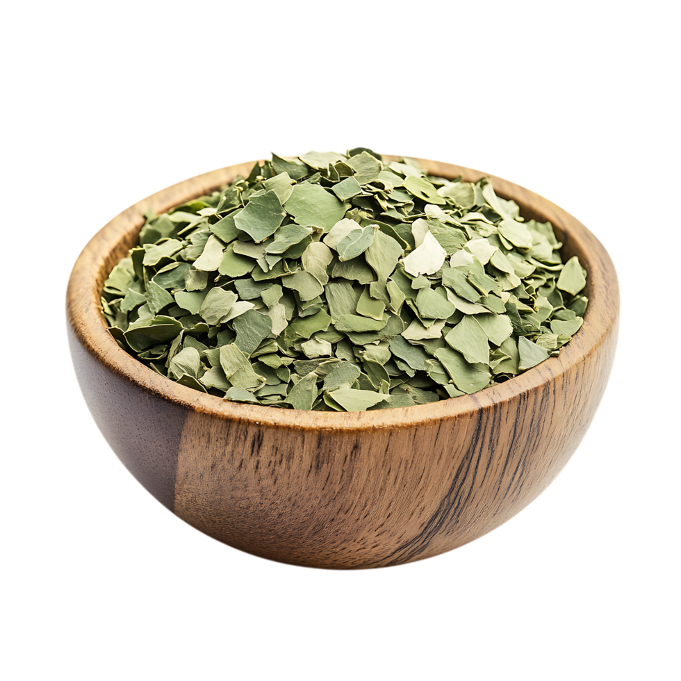 Natural Moringa Presentation Against Transparent Background for Botanical Nutrition Design png