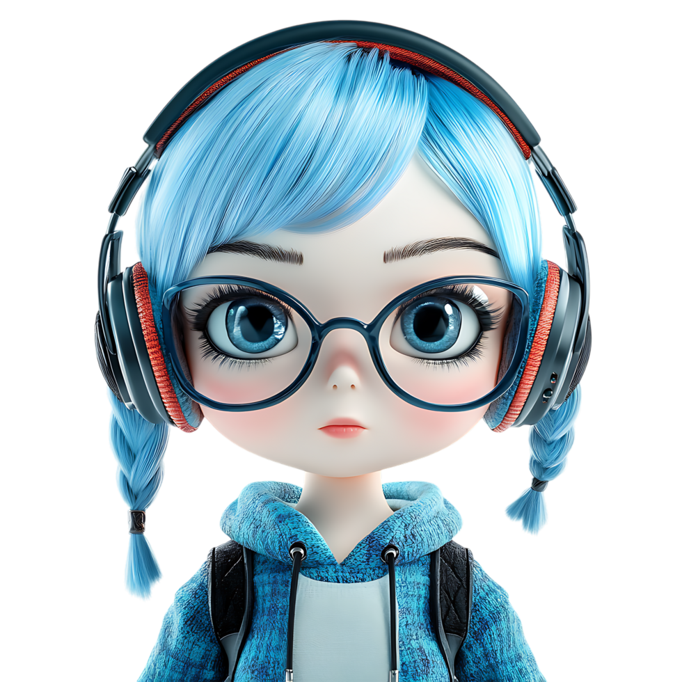 Support Specialist with Headset Against Transparent Background for Client Assistance Marketing png