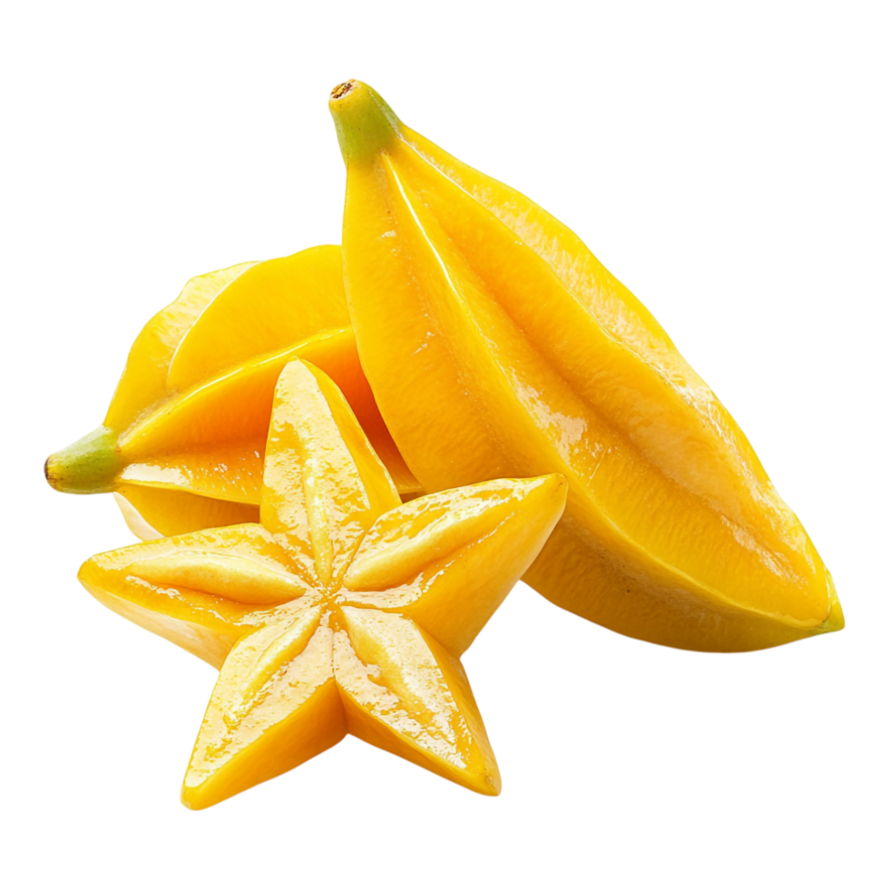 Starfruits Also Known Carambolas Are Tropical Fruits png