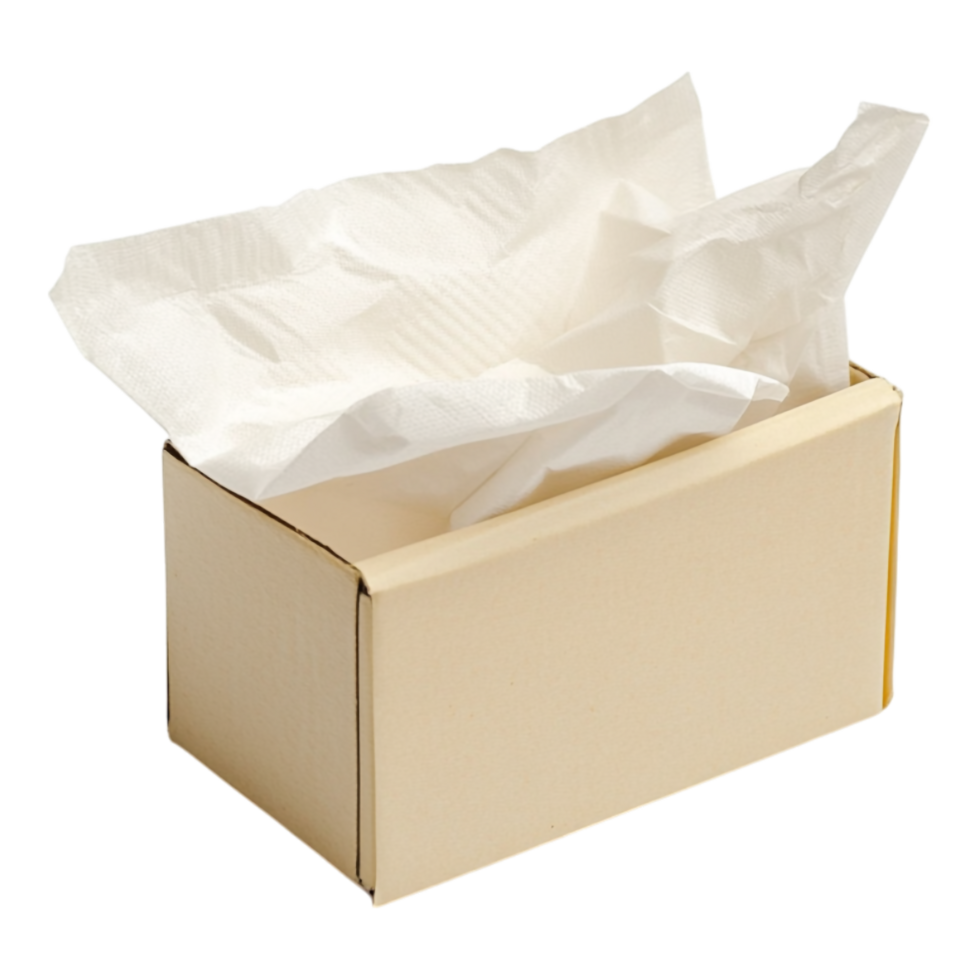 Tissue Box Isolated Against White Background png