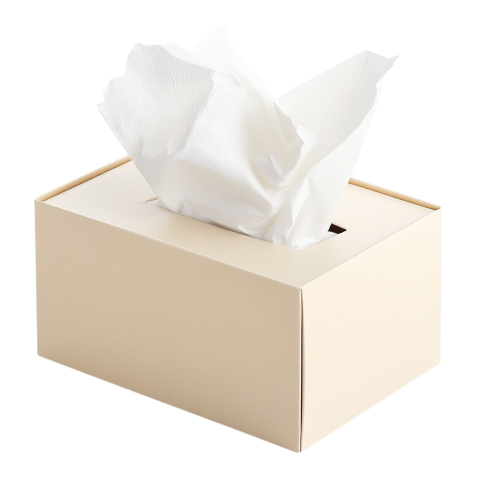 Tissue Box Isolated Against White Background png
