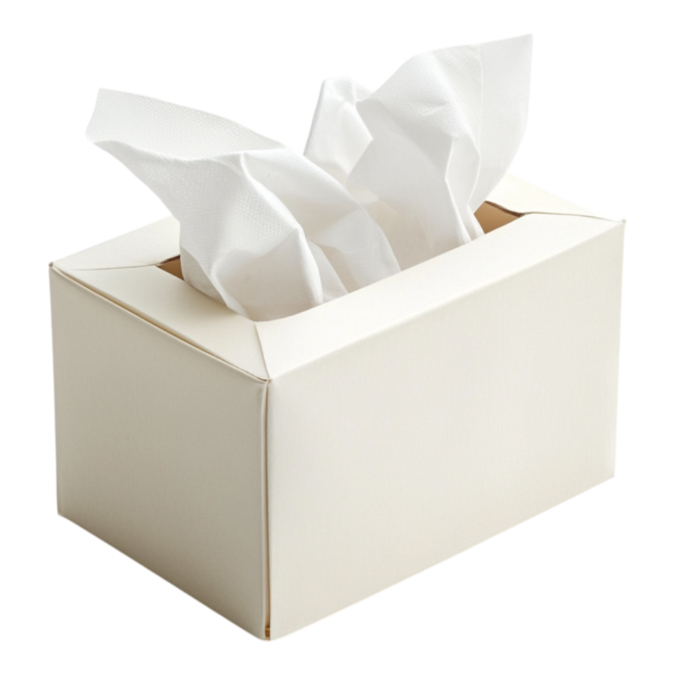 Tissue Box Isolated Against White Background png