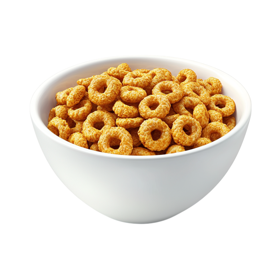 Breakfast Cereal - 3D Rendering Against White Background png