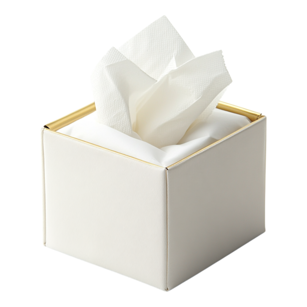 Tissue Box Isolated Against White Background png