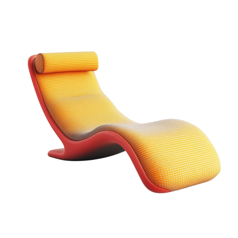 Chaise longue against a white background png