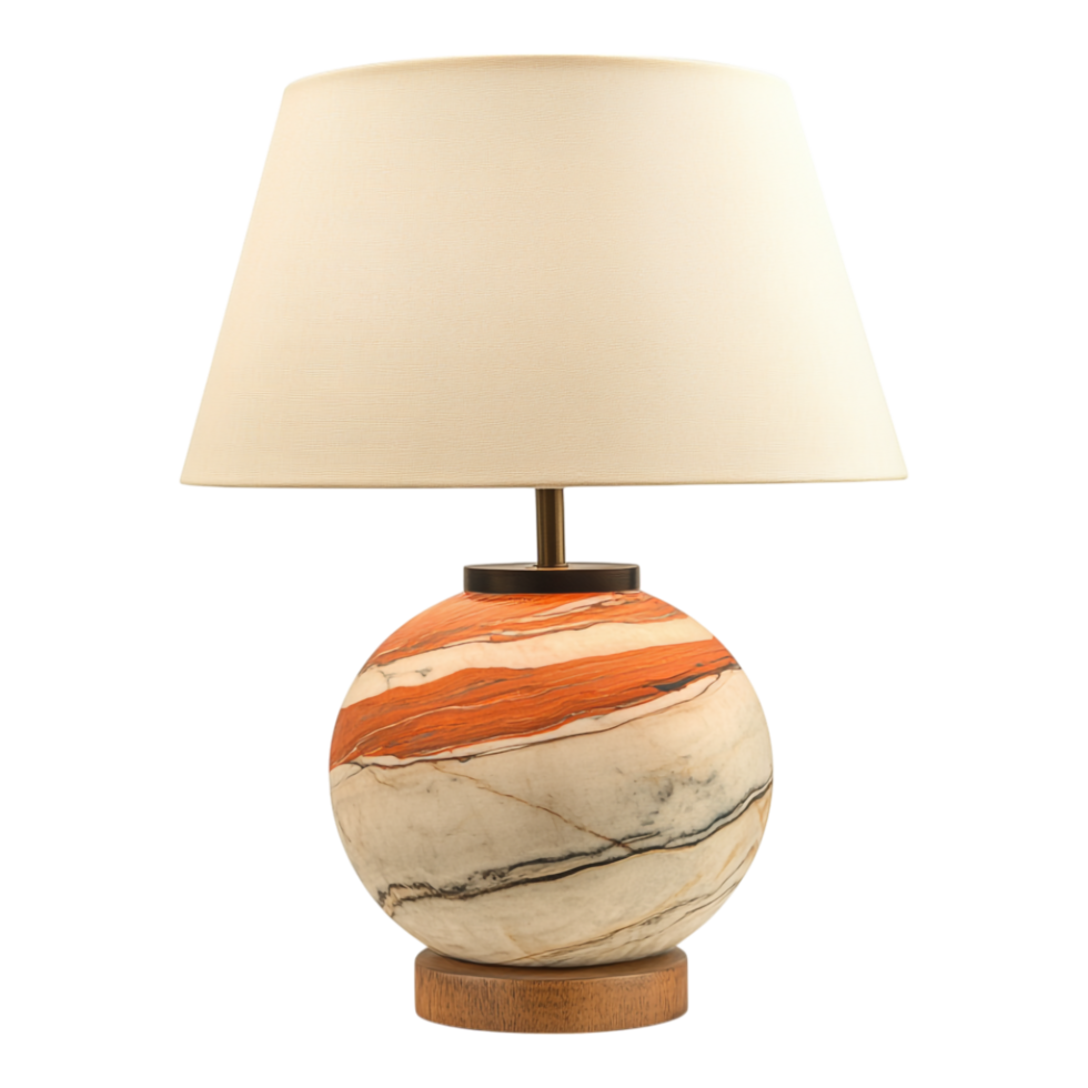 Table Lamp Isolated Against transparent Background png