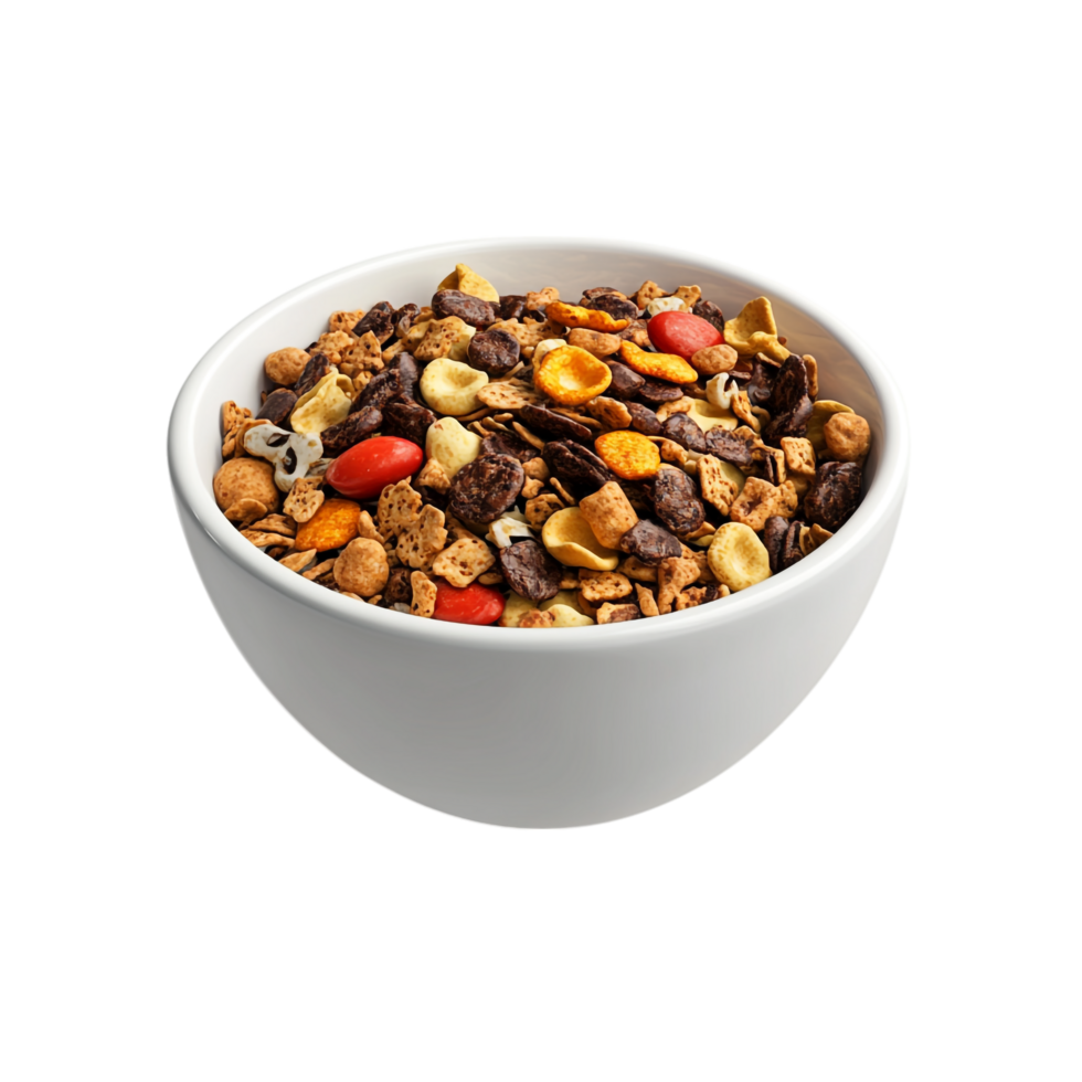 Breakfast Cereal - 3D Rendering Against White Background png