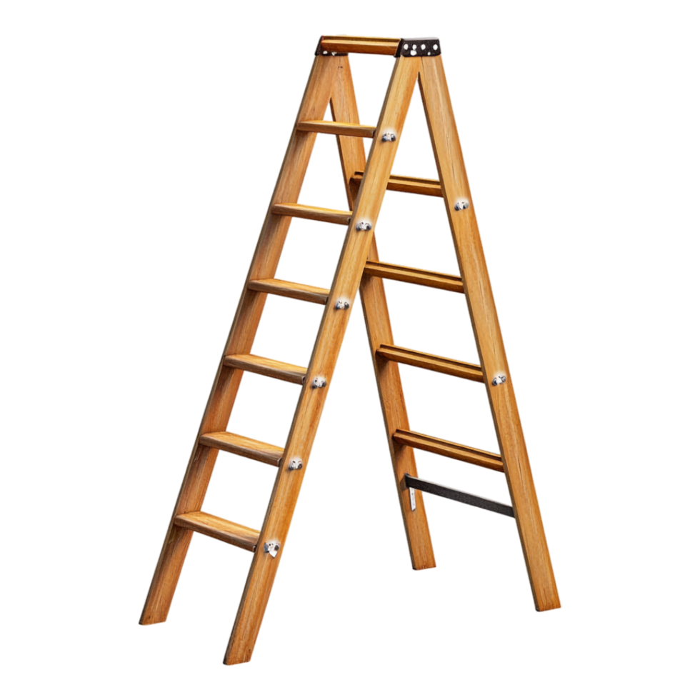 Ladder or Stairs Isolated Against a transparent Background png