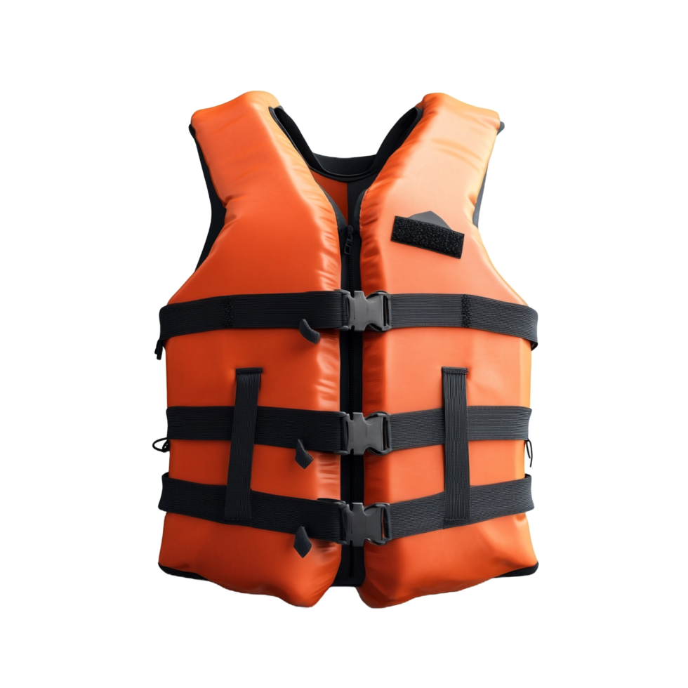 Life jacket on a transparent background png