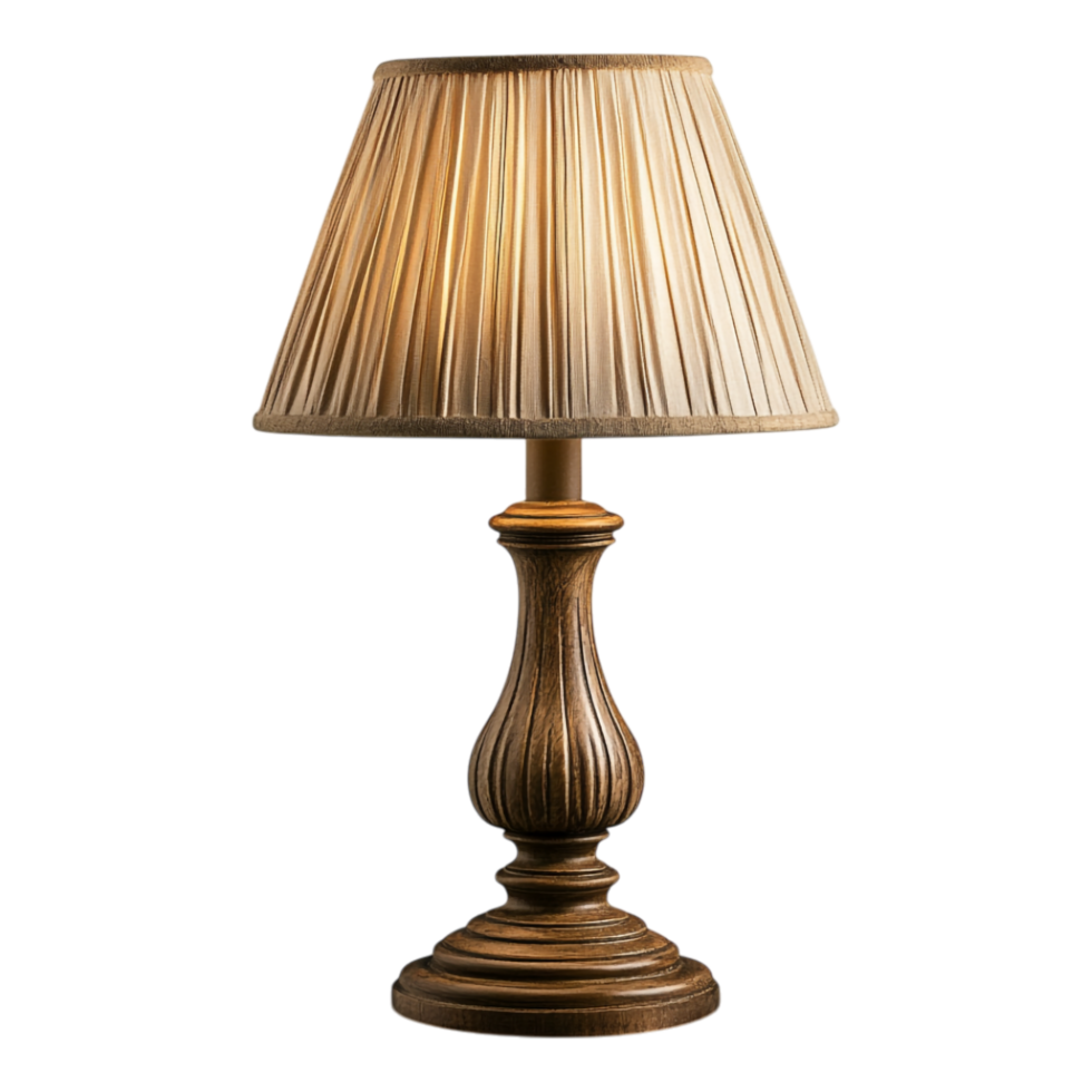 Table Lamp Isolated Against transparent Background png