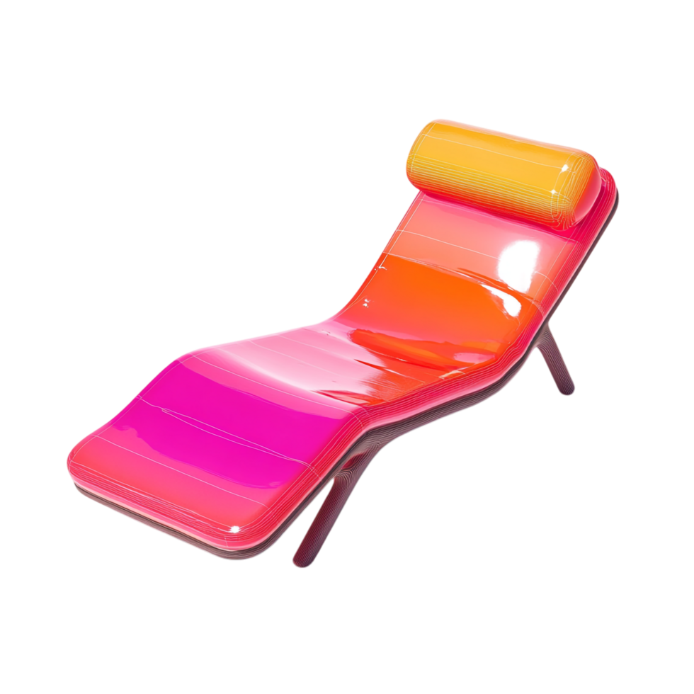 Chaise longue against a white background png