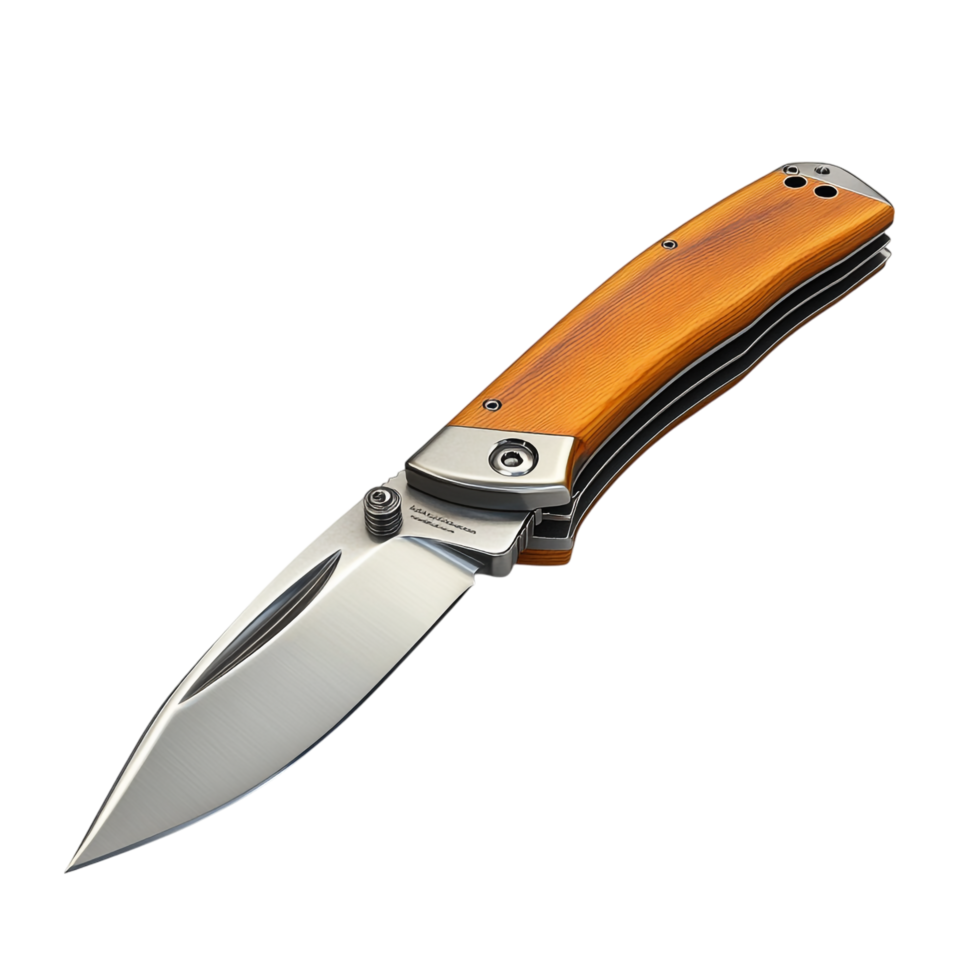 Pocketknife 3D rendering against a transparent background png