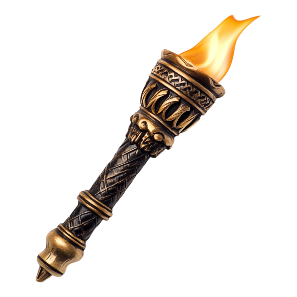 Torch Isolated Against White Background png