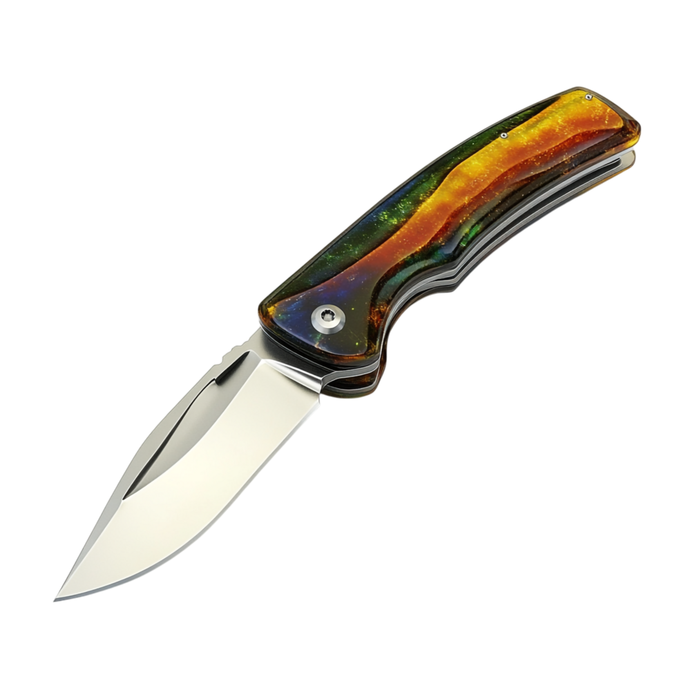 Pocketknife 3D rendering against a transparent background png