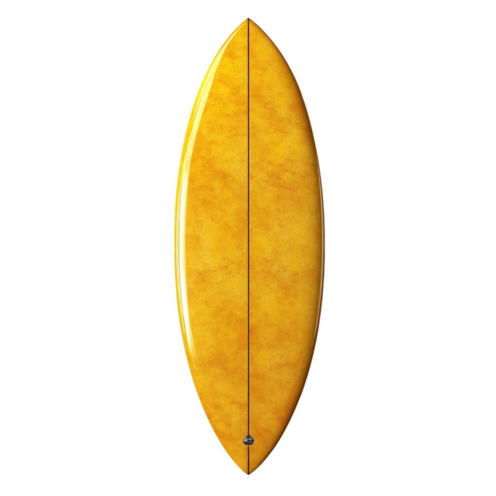 Surfboard 3D Rendering Against transparent Background png