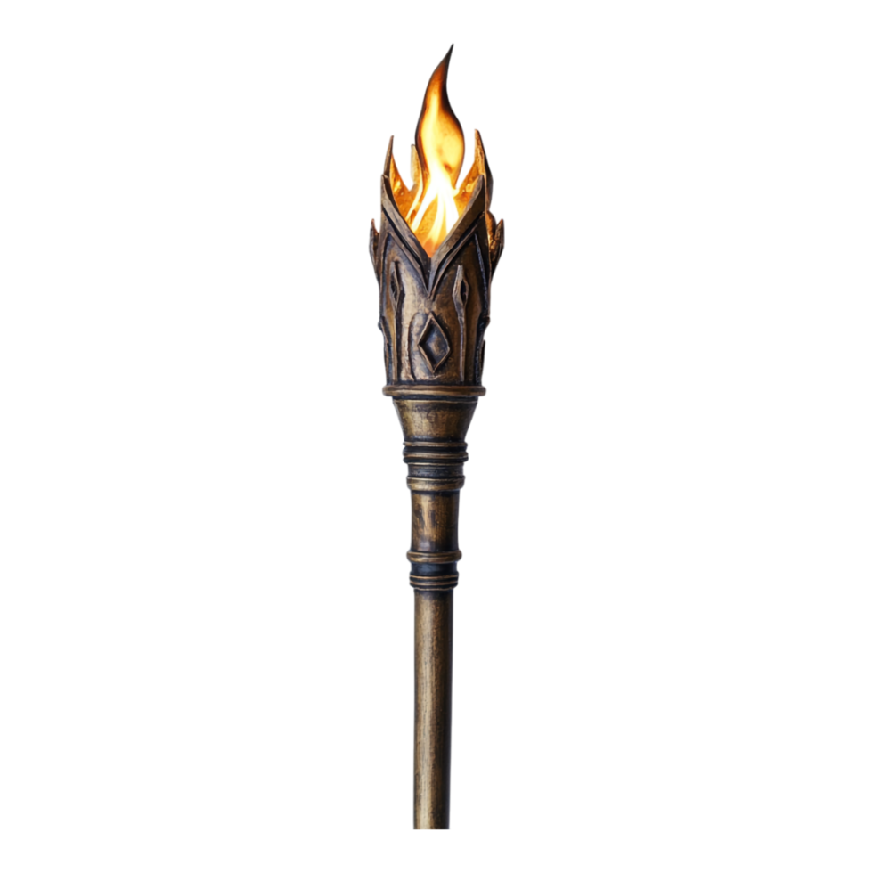 Torch Isolated Against White Background png