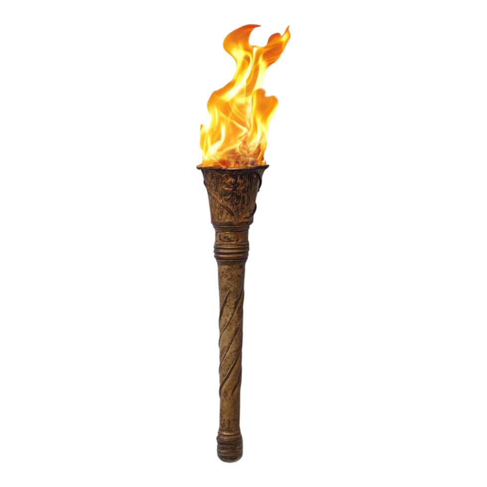 Torch Isolated Against White Background png