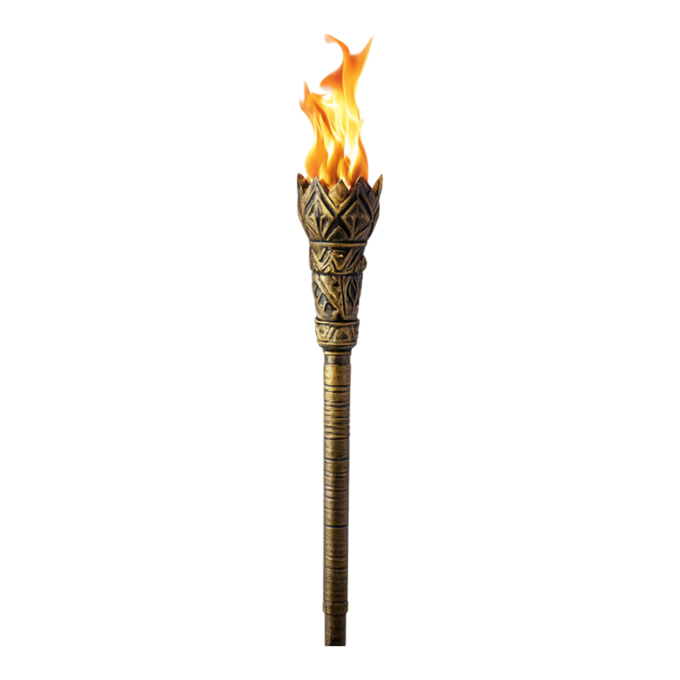 Torch Isolated Against White Background png