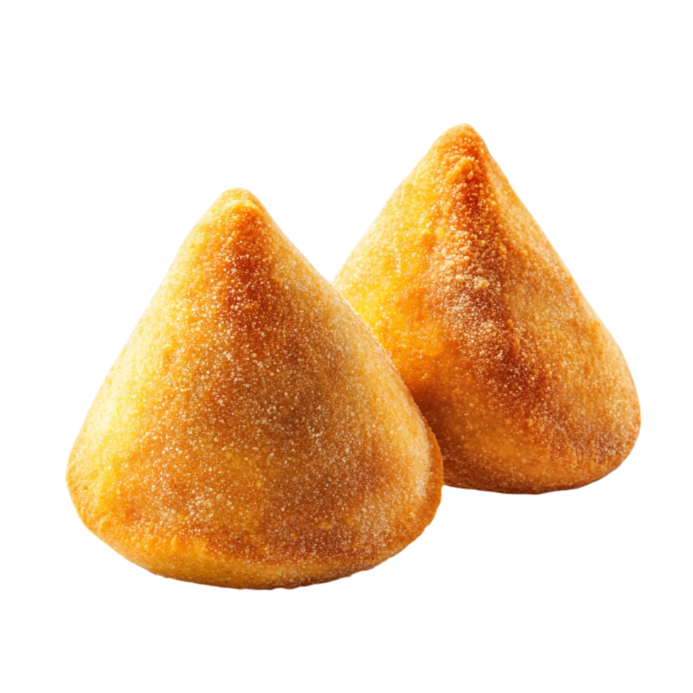 Brazilian snack coxinha isolated on a transparent background png