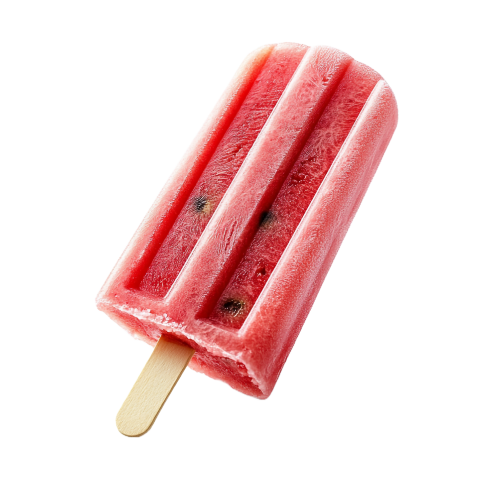 watermelon popsicle ice cream on a transparent background png