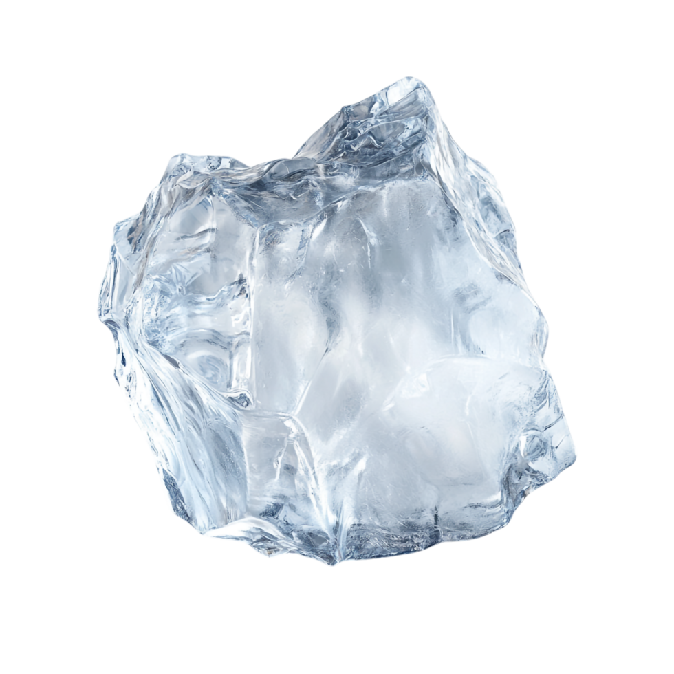 Ice on transparent background png